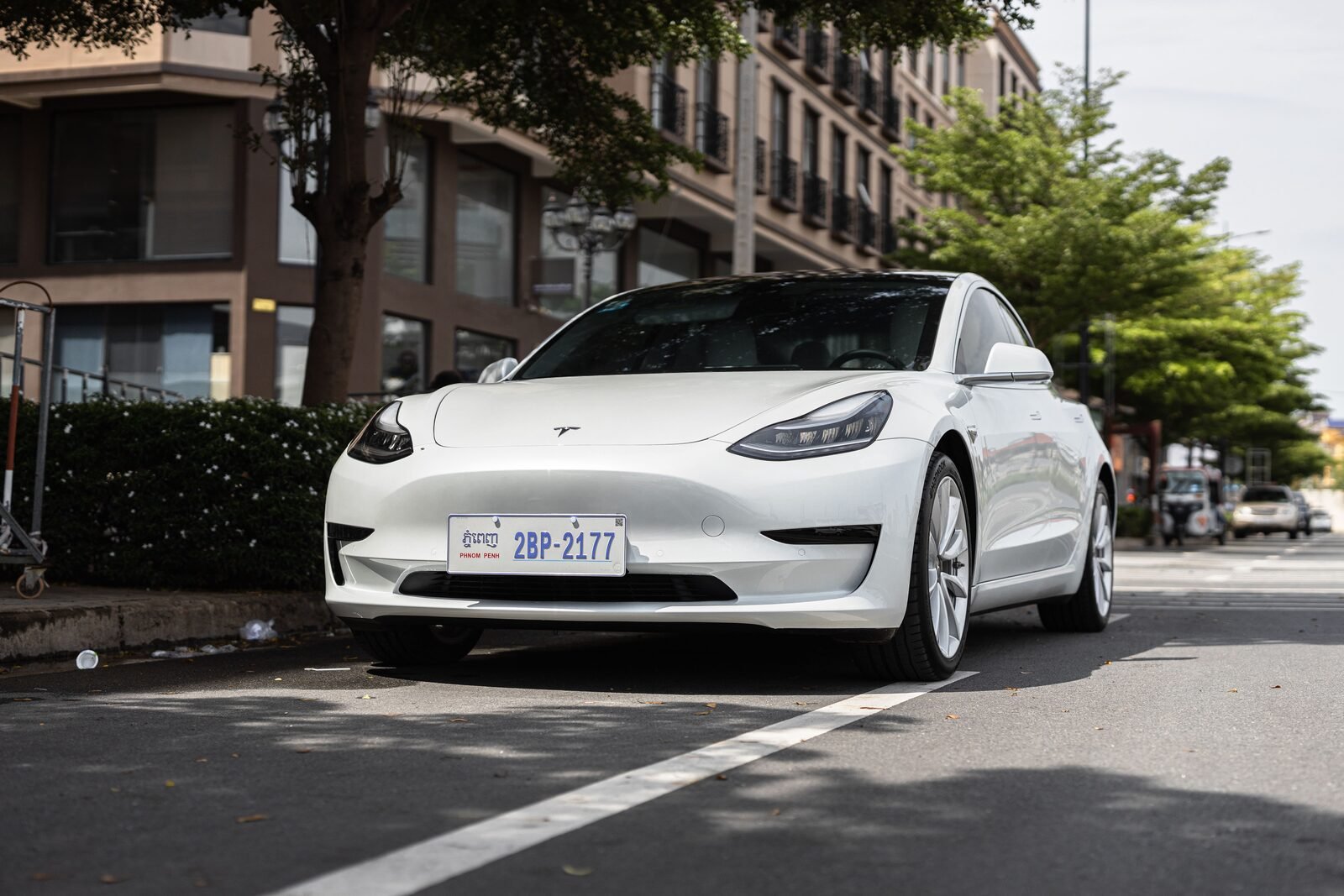 2025 Tesla Model 3 available for rent in Dubai